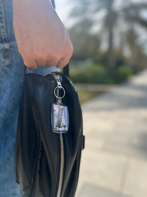 Acrylic Photo Keychain (Snap-In Frame)